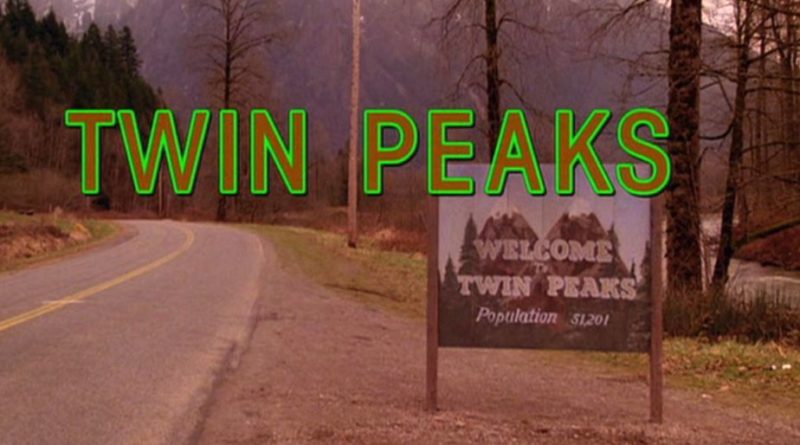 The title scene from the pilot episode of the television series 'Twin Peaks,' originally broadcast on April 8, 1990. It was filmed on Reinig Road in Snoqualmie, Washington. (Photo by CBS Photo Archive/Getty Images)