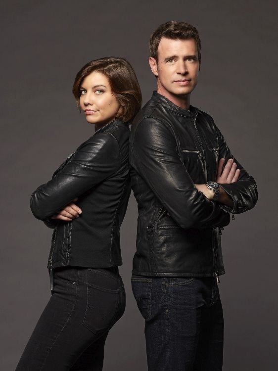 WHISKEY CAVALIER - ABC's "Whiskey Cavalier " stars Lauren Cohan as Francesca "Frankie" Trowbridge, and Scott Foley as Will Chase. (ABC/Craig Sjodin)