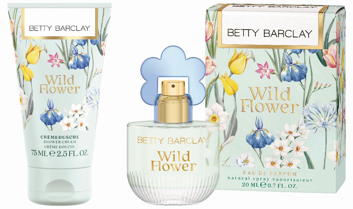 Ženstvena svježa i cvjetna kombinacija. Miris slobode i prirodnosti. Betty Barclay Wild Flower