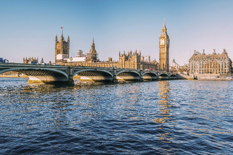 One of the most iconic buildings in London, England, and home of UK's government.